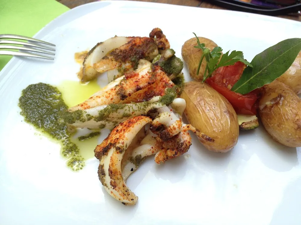 Calamars À la Plancha