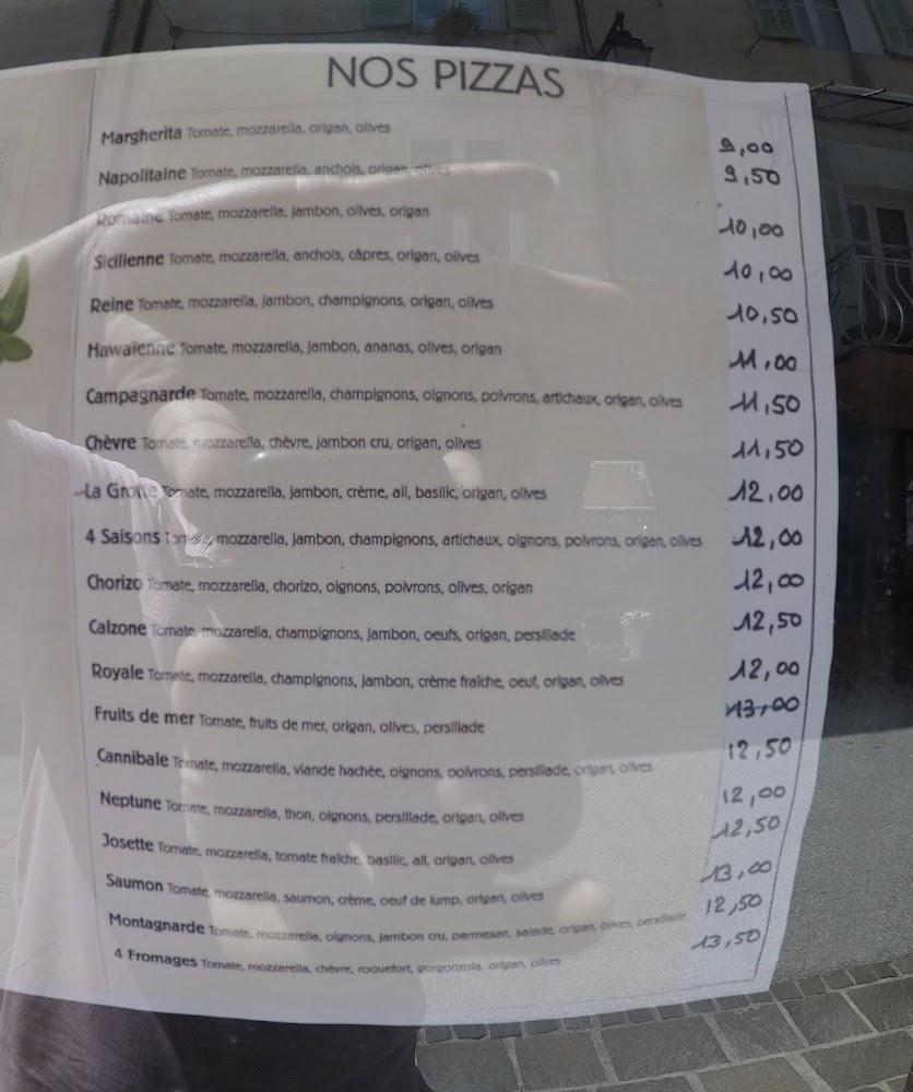 La Grotte Italienne Restaurant - Menu Image 3